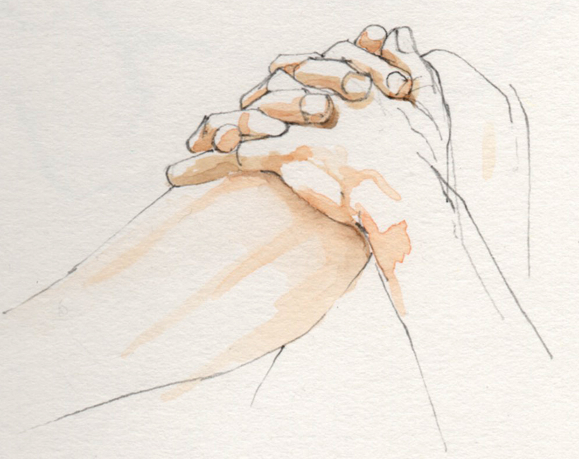 Saturday February 9th (2019) Mike's hands ... width=