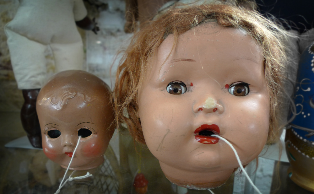 Sunday September 8th (2019) Dolls heads. width=