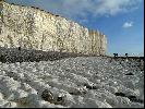 02: Chalk cliffs from the beach at Birling Gap