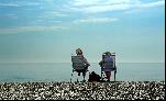 21: Couple on the beach