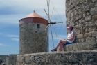 Jude enjoying a quiet moment looking out to sea.