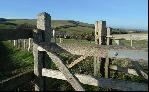 16: Gates on top of the South Downs ...