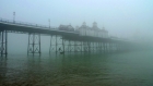 23: Eastbourne Pier in the mist.