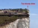 Busy at Birling Gap today