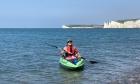 Kayak at Birling Gap