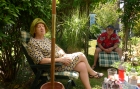Lovely to welcome Simon & Lucy into our garden for lunch.