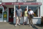 Outside the Morgan Motor Museum in Rolvenden