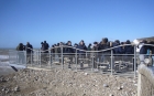 08: German students arrive at Birling Gap ...