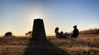 7.15pm Partial Eclipse at the trig point