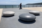 Wonderful seating on the Penzance promenade