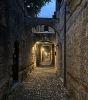 21: Rhodes old town at dusk.