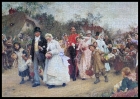 The Village Wedding by Sir Samuel Luke Fildes (1843 - 1927)