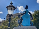 Lady in Blue by Tschabalala Self