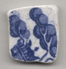 Very small blue tile