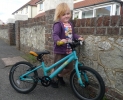 Bryonia has a new bike.